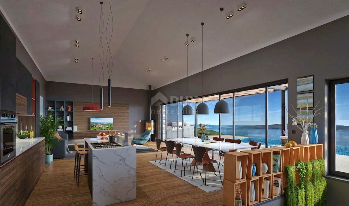 ISTRIA, RABAC - Un'imponente villa con una vista sensazionale