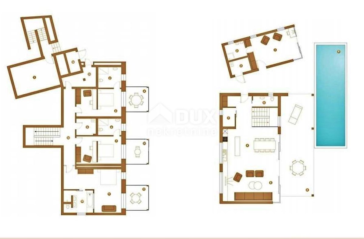 ISTRIA, RABAC - Un'imponente villa con una vista sensazionale