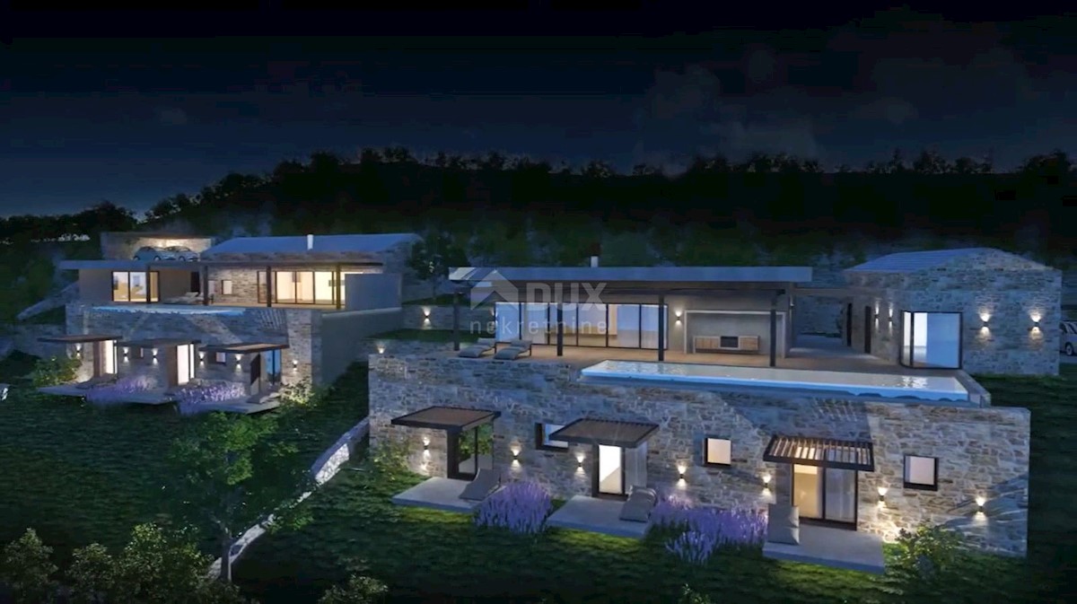 ISTRIA, RABAC - Un'imponente villa con una vista sensazionale