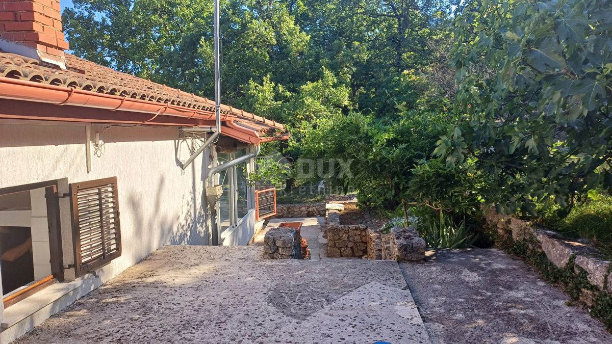 OPATIJA, SVETA JELENA - casa 200m2 con vista mare + ambiente 1000m2