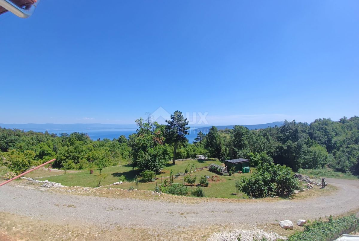 OPATIJA, SVETA JELENA - casa 200m2 con vista mare + ambiente 1000m2
