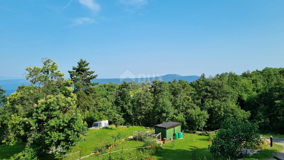 OPATIJA, SVETA JELENA - casa 200m2 con vista mare + ambiente 1000m2