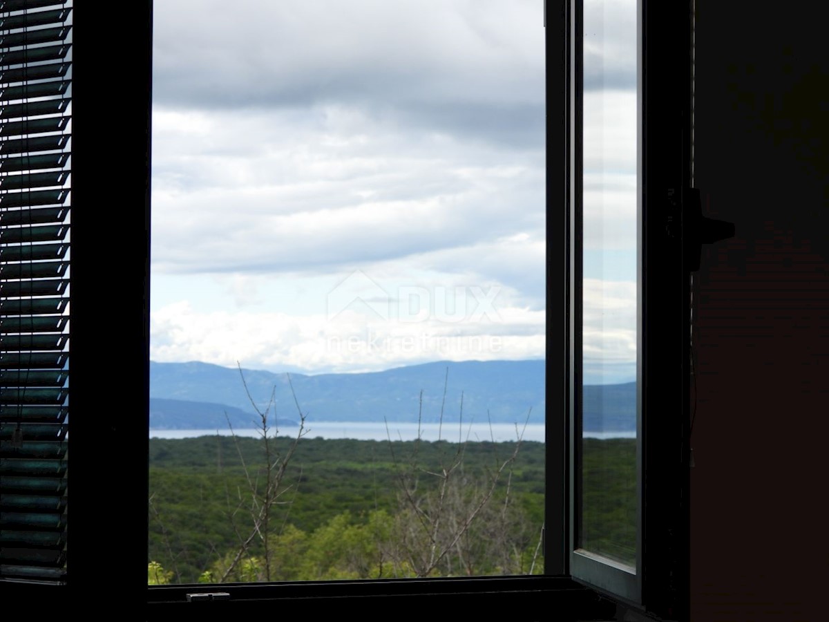 KRK, DOBRINJ - casa indipendente 135m2 con vista mare + ambiente 150m2