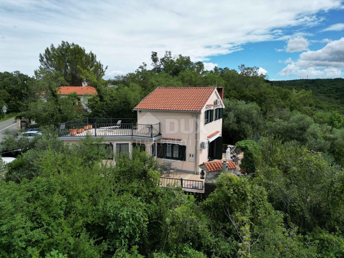 KRK, DOBRINJ - casa indipendente 135m2 con vista mare + ambiente 150m2