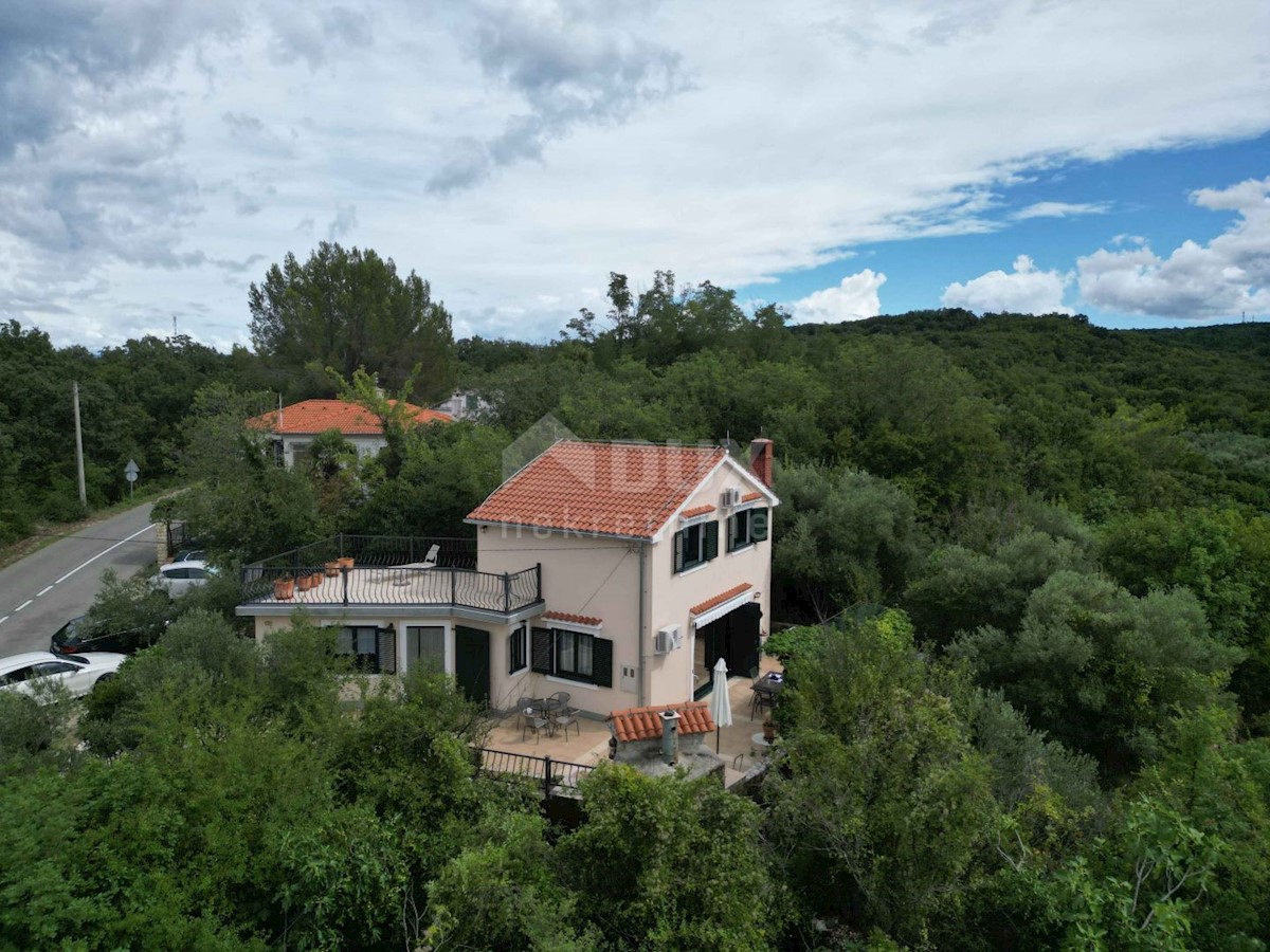 KRK, DOBRINJ - casa indipendente 135m2 con vista mare + ambiente 150m2