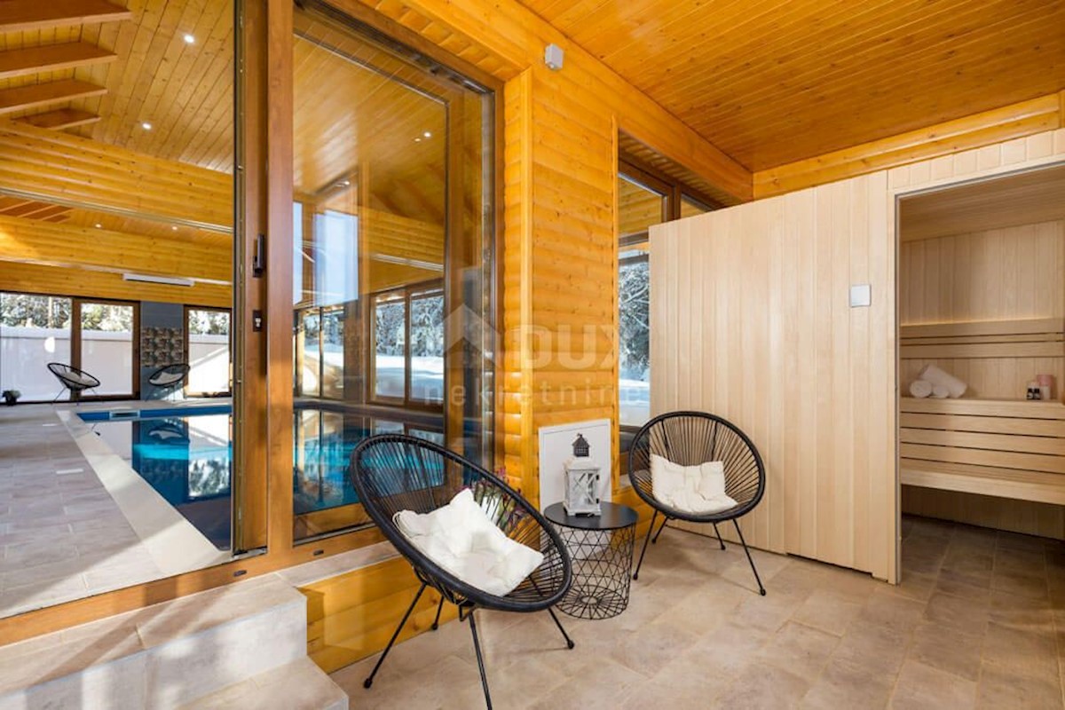 GORSKI KOTAR, TRŠĆE - Villa di lusso con piscina nel cuore della natura