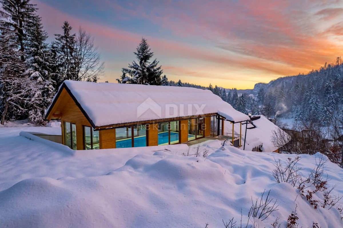 GORSKI KOTAR, TRŠĆE - Villa di lusso con piscina nel cuore della natura