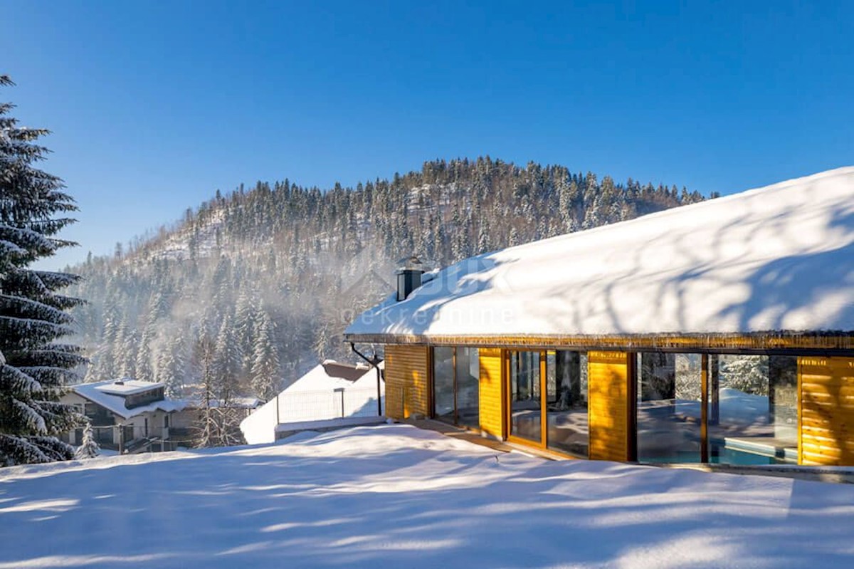 GORSKI KOTAR, TRŠĆE - Villa di lusso con piscina nel cuore della natura