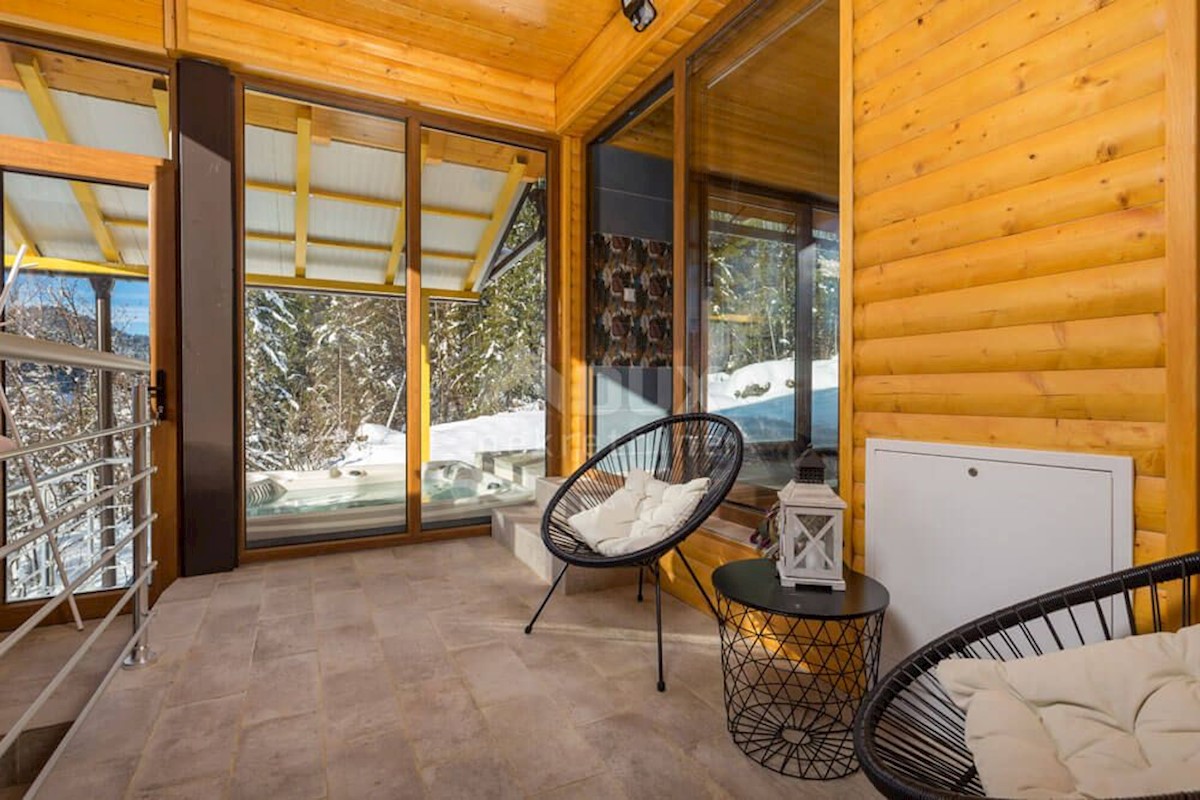 GORSKI KOTAR, TRŠĆE - Villa di lusso con piscina nel cuore della natura