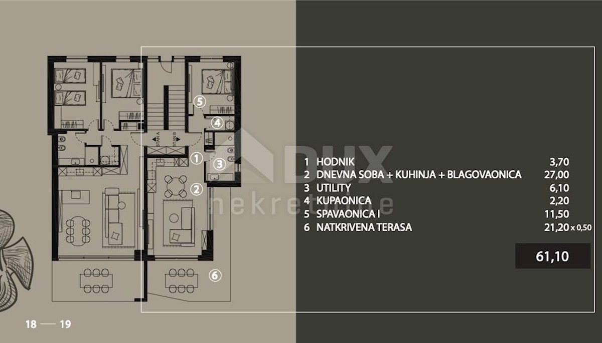Appartamento Savudrija, Umag, 86,20m2