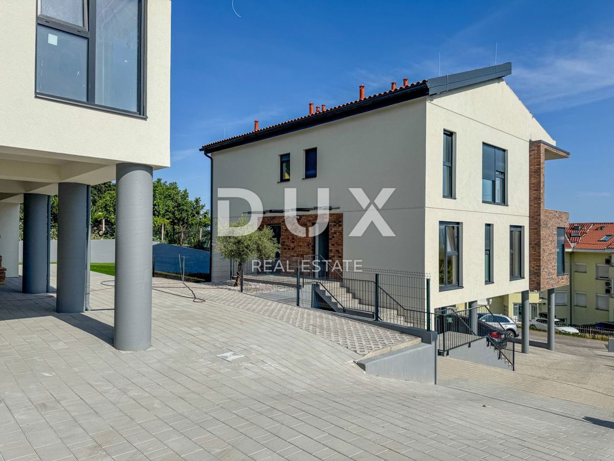 OPATIJA, PAVLOVAC - appartamento in una nuova costruzione con giardino, vicino a Opatija e Rijeka, vista mare
