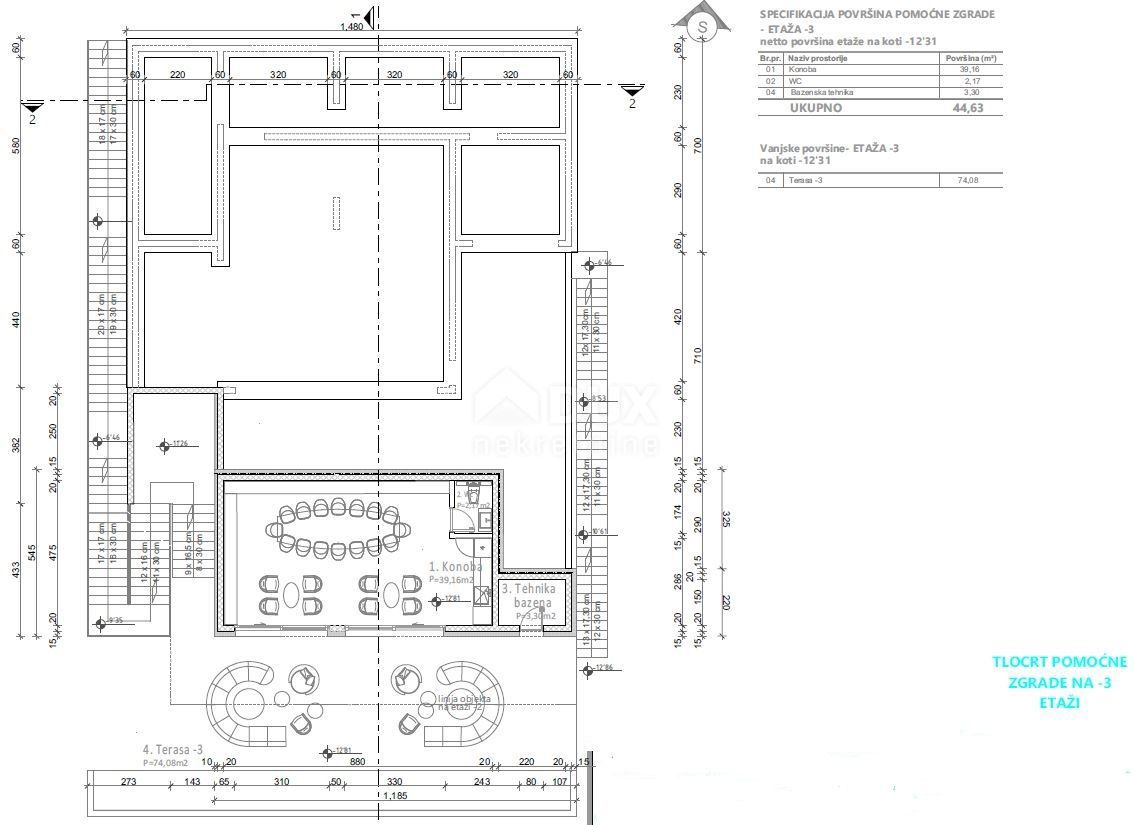 OPATIJA, IČIĆI - terreno per una villa con permesso di costruire 300m2 vicino alla spiaggia e Opatija