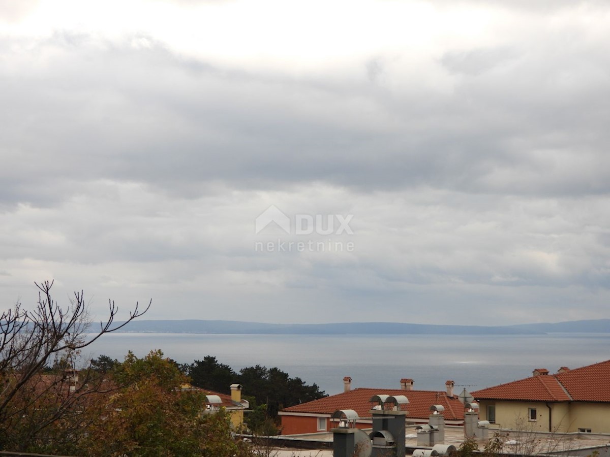 SRDOČI - appartamento 140m2 DB+3S con vista panoramica sul mare + giardino 175m2