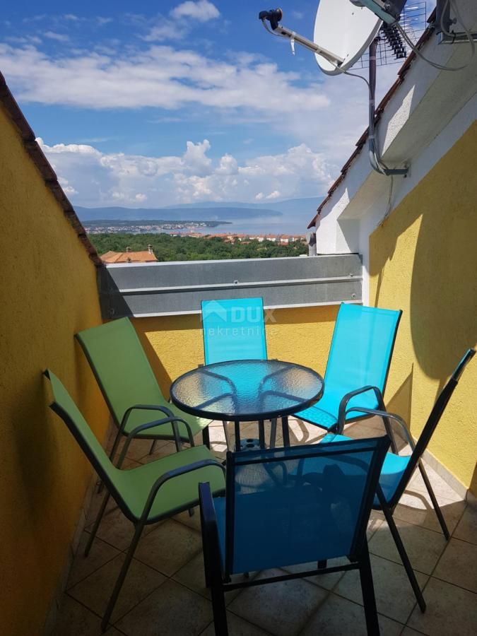 ISOLA DI KRK, MALINSKA (dintorni) - Casa con 4 appartamenti e giardino paesaggistico