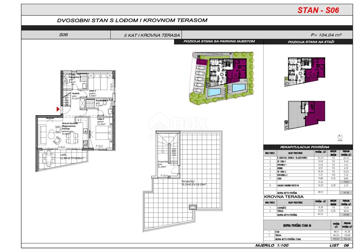 Appartamento Sukošan, 47,10m2