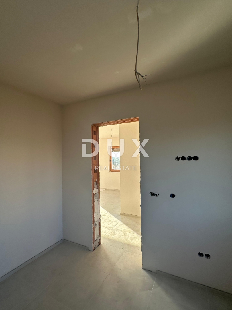 ZADAR, NIN - Appartamento S3 in costruzione con giardino e vista mare