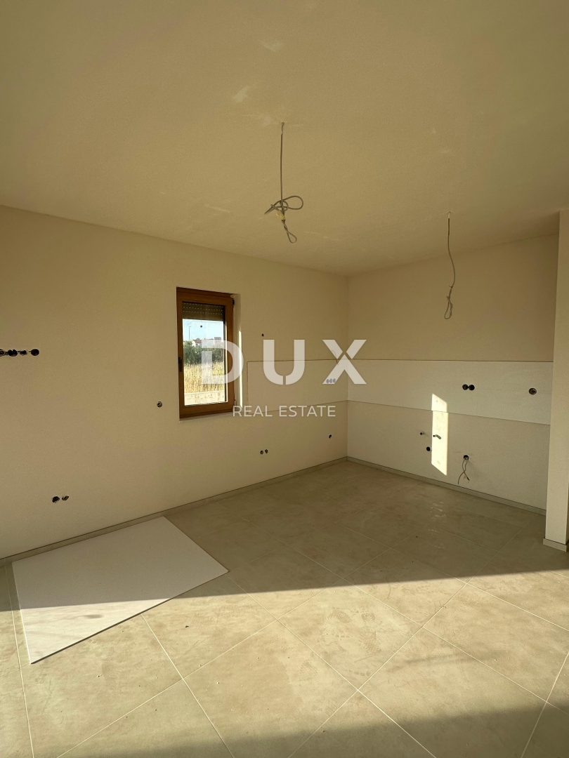 ZADAR, NIN - Appartamento S3 in costruzione con giardino e vista mare