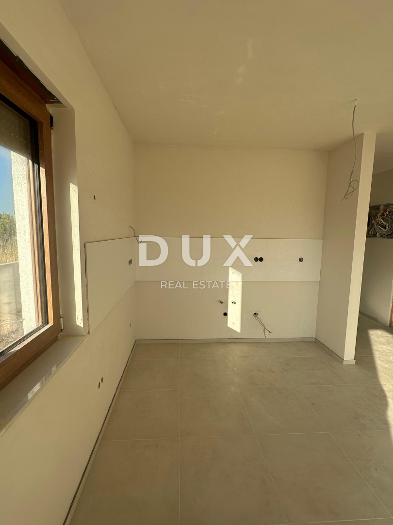 ZADAR, NIN - Appartamento S3 in costruzione con giardino e vista mare