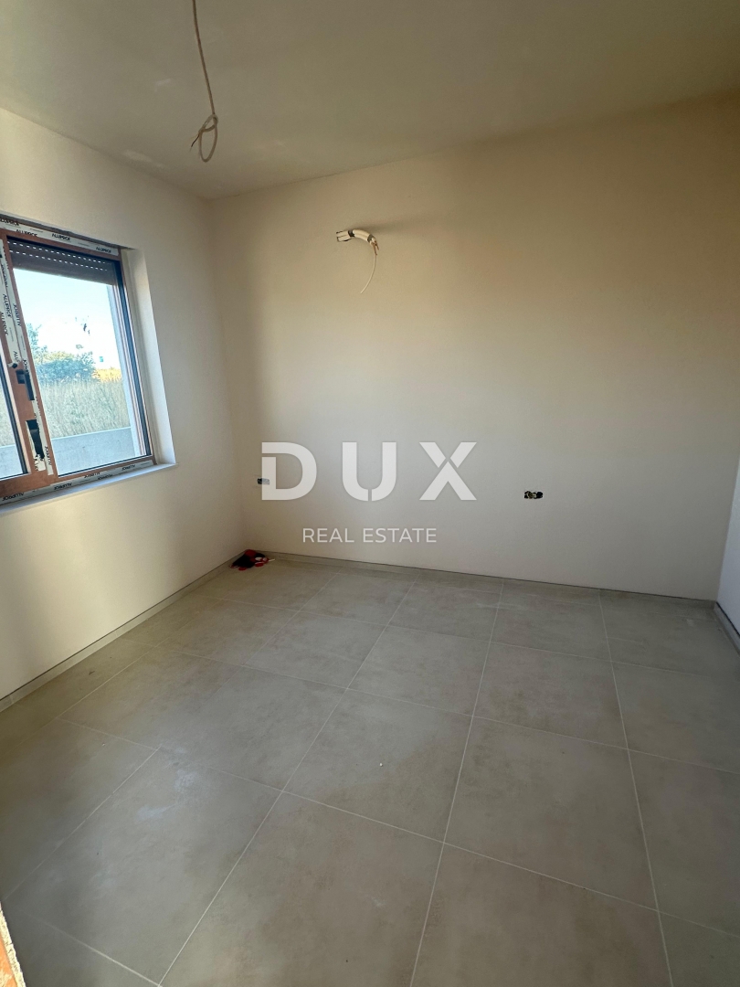 ZADAR, NIN - Appartamento S3 in costruzione con giardino e vista mare