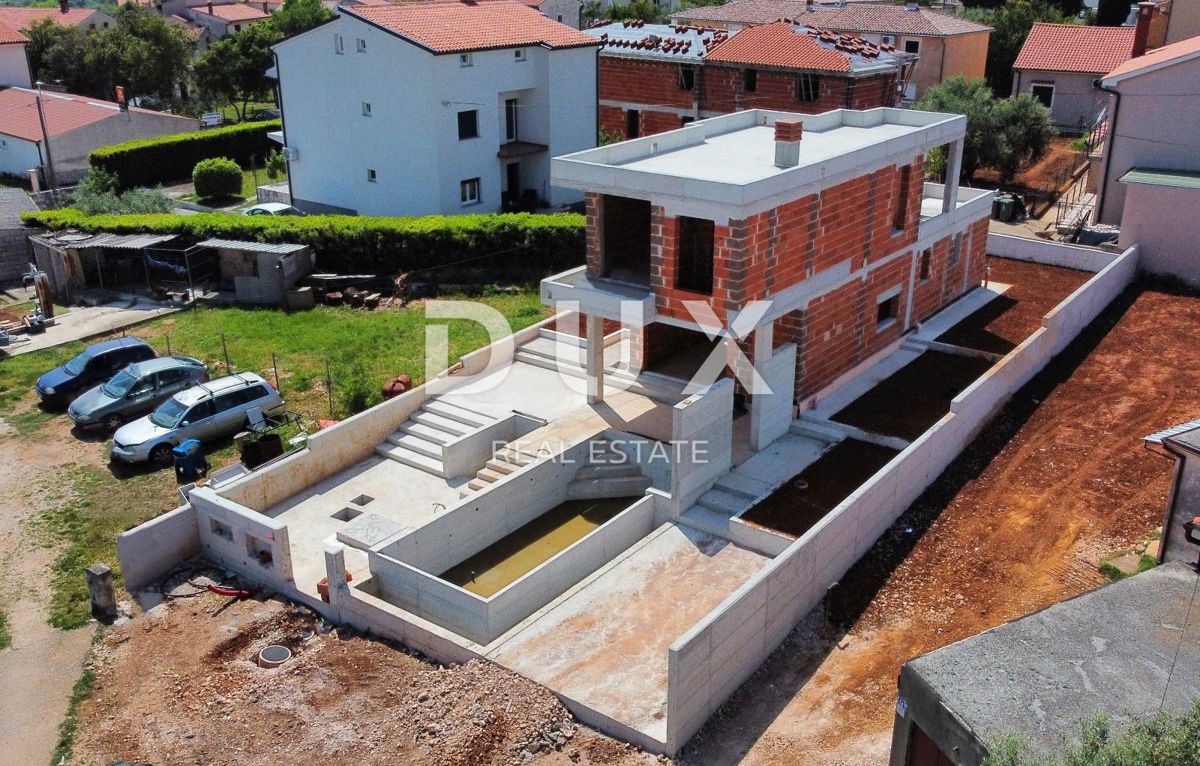 ISTRIA, LIŽNJAN - Nuova villa con vista mare!