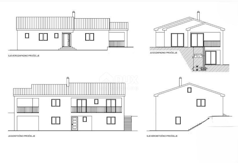 ISTRIA, GRONJAN - Terreno edificabile con progetto