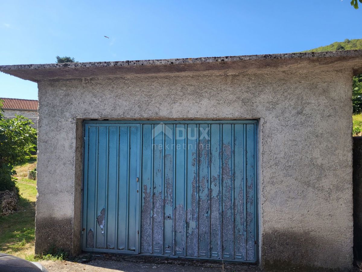 ISTRIA, LABIN - Casa indipendente da adattare con vista mare