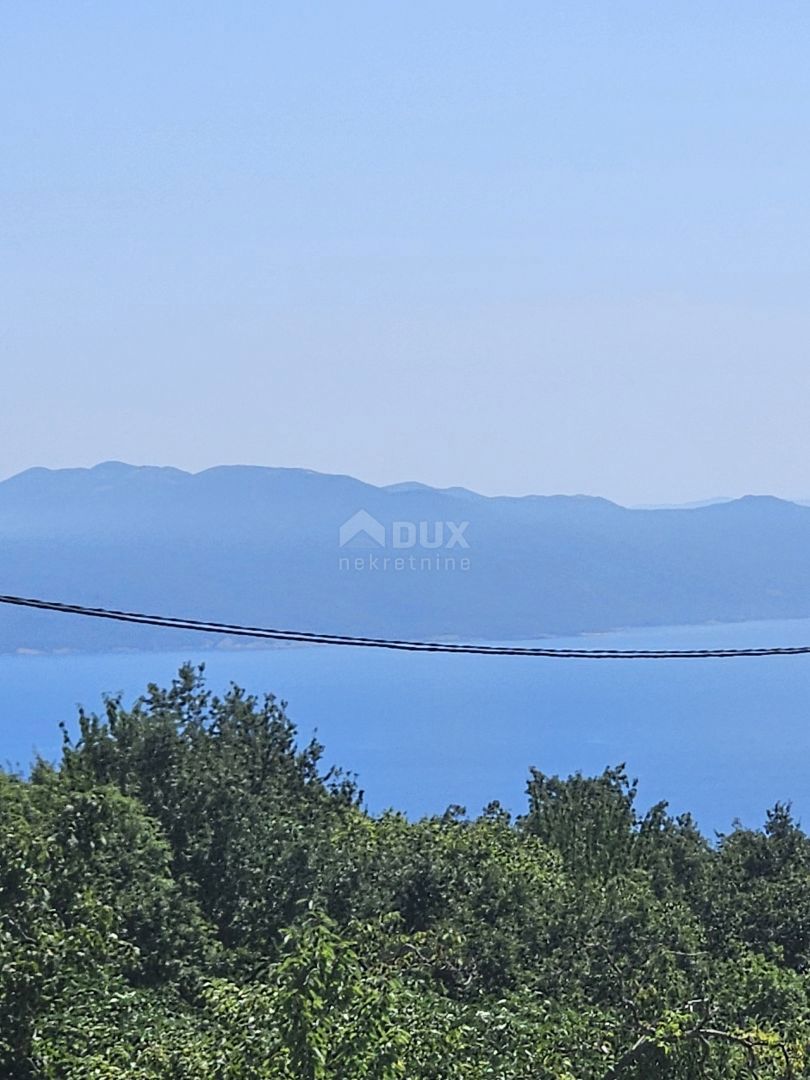 OPATIJA, VEPRINAC - terreno edificabile 1200m2 con vista mare per casa familiare/villa/appartamenti/casa in affitto - vacanza con piscina