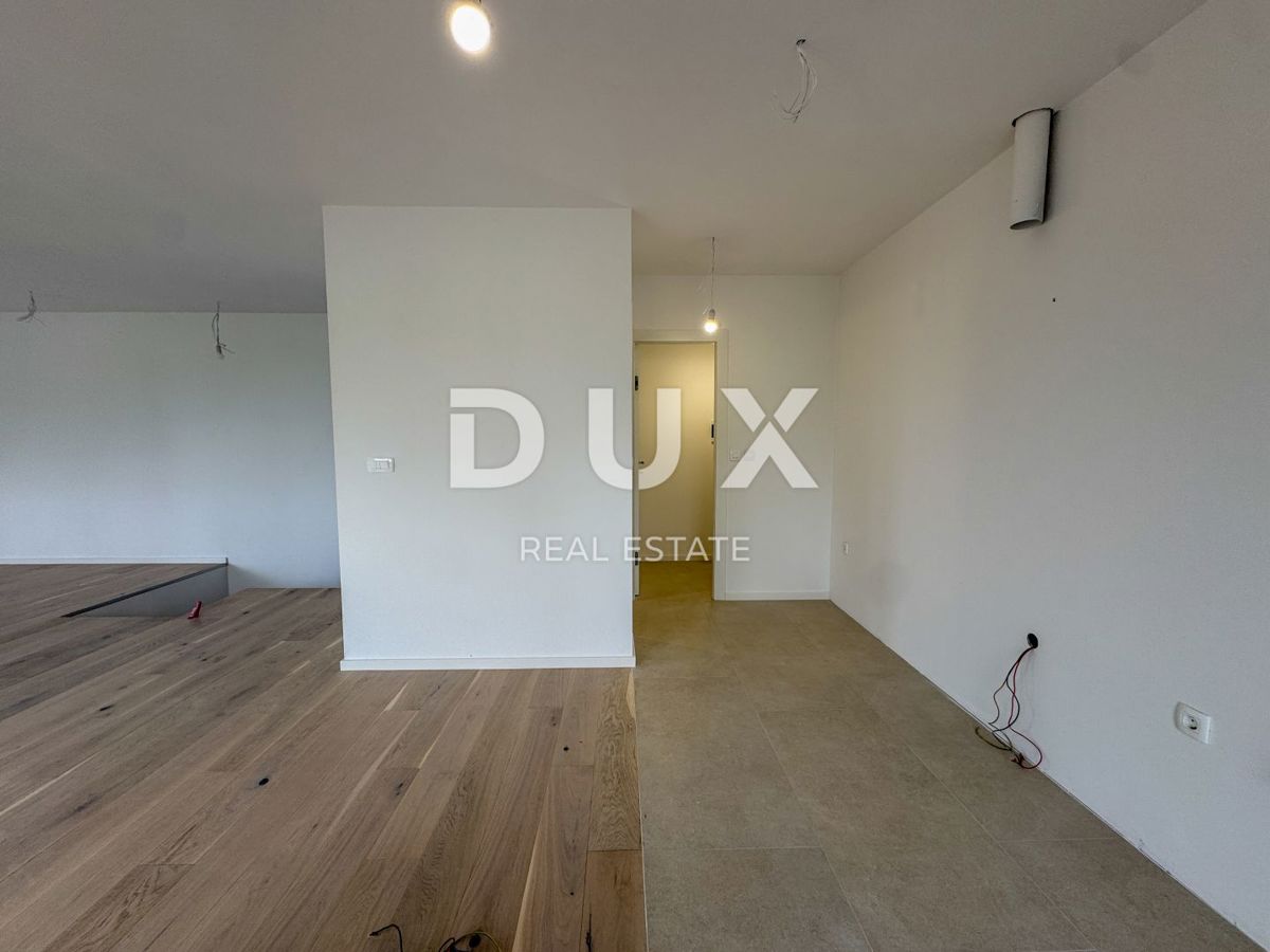 OPATIJA, PAVLOVAC - appartamento su due piani 132 m2 con terrazza sul tetto in un nuovo edificio, vicino a Opatija, vista mare