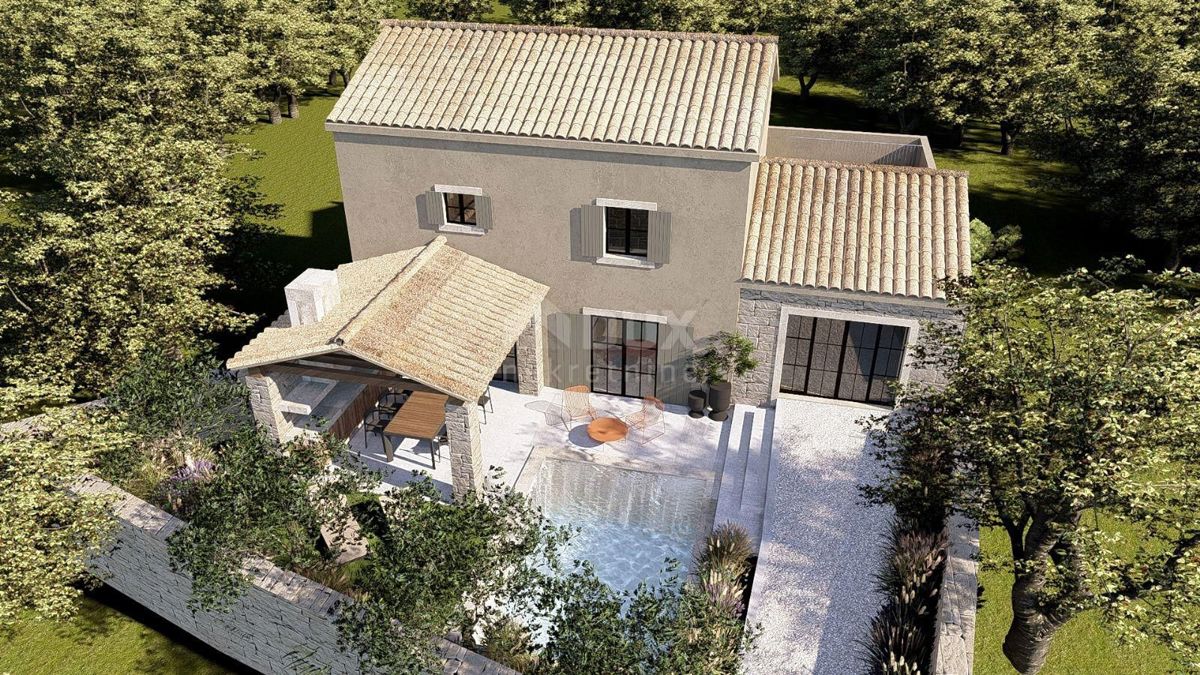 ISTRIA, SVETVINČENAT - Casa istriana parzialmente ristrutturata con progetto principale!