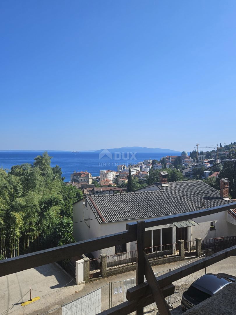 OPATIJA, CENTRO - appartamento al piano terra 172m2 con vista mare, benessere e palestra K2