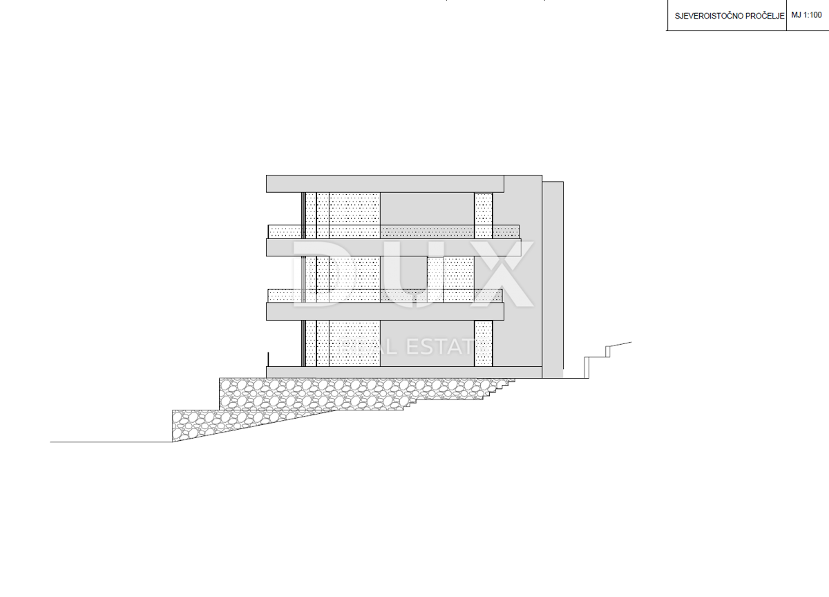 OPATIJA, IKA - terreno edificabile CON PERMESSO DI LOCAZIONE (8 APPARTAMENTI) e vista mare