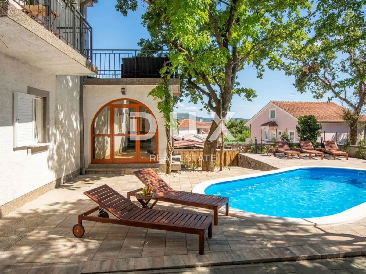 ISOLA DI KRK, KORNIĆ - villa, 250 m2, PISCINA, GIARDINO!!!