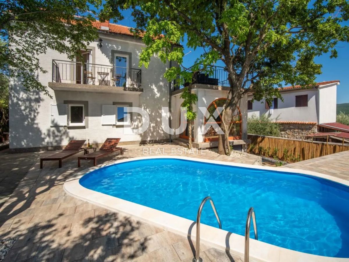 ISOLA DI KRK, KORNIĆ - villa, 250 m2, PISCINA, GIARDINO!!!