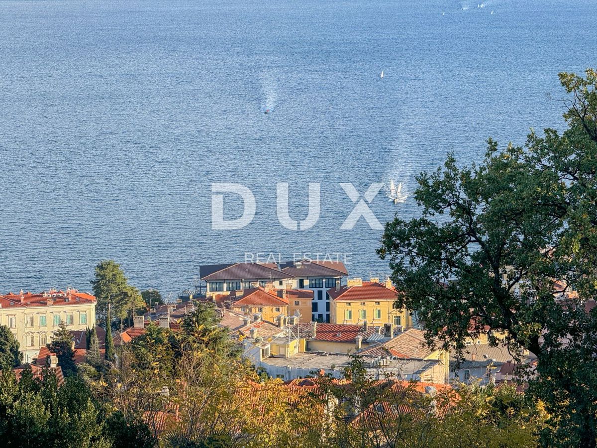 OPATIJA, CENTRO - confortevole appartamento con piscina, terrazza e ottima vista sul mare