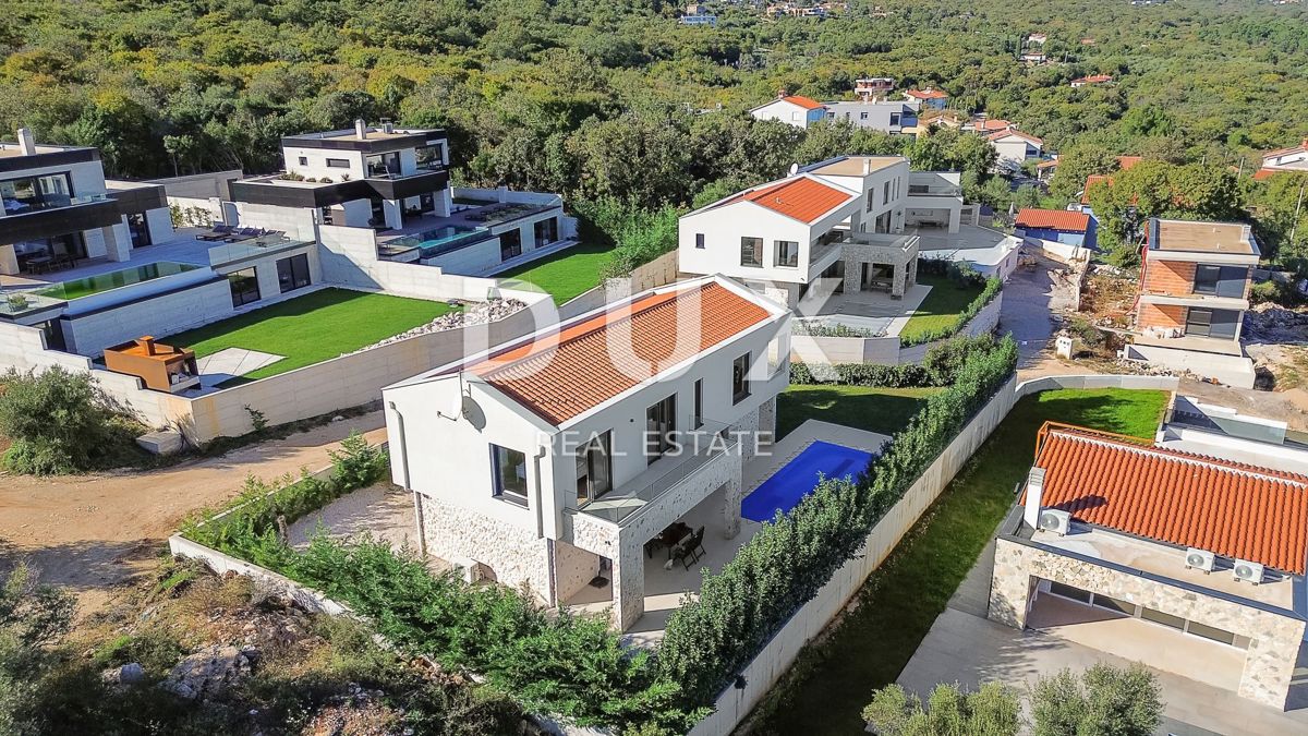 ISTRIA, RABAC - Esclusiva villa di nuova costruzione con spettacolare vista mare