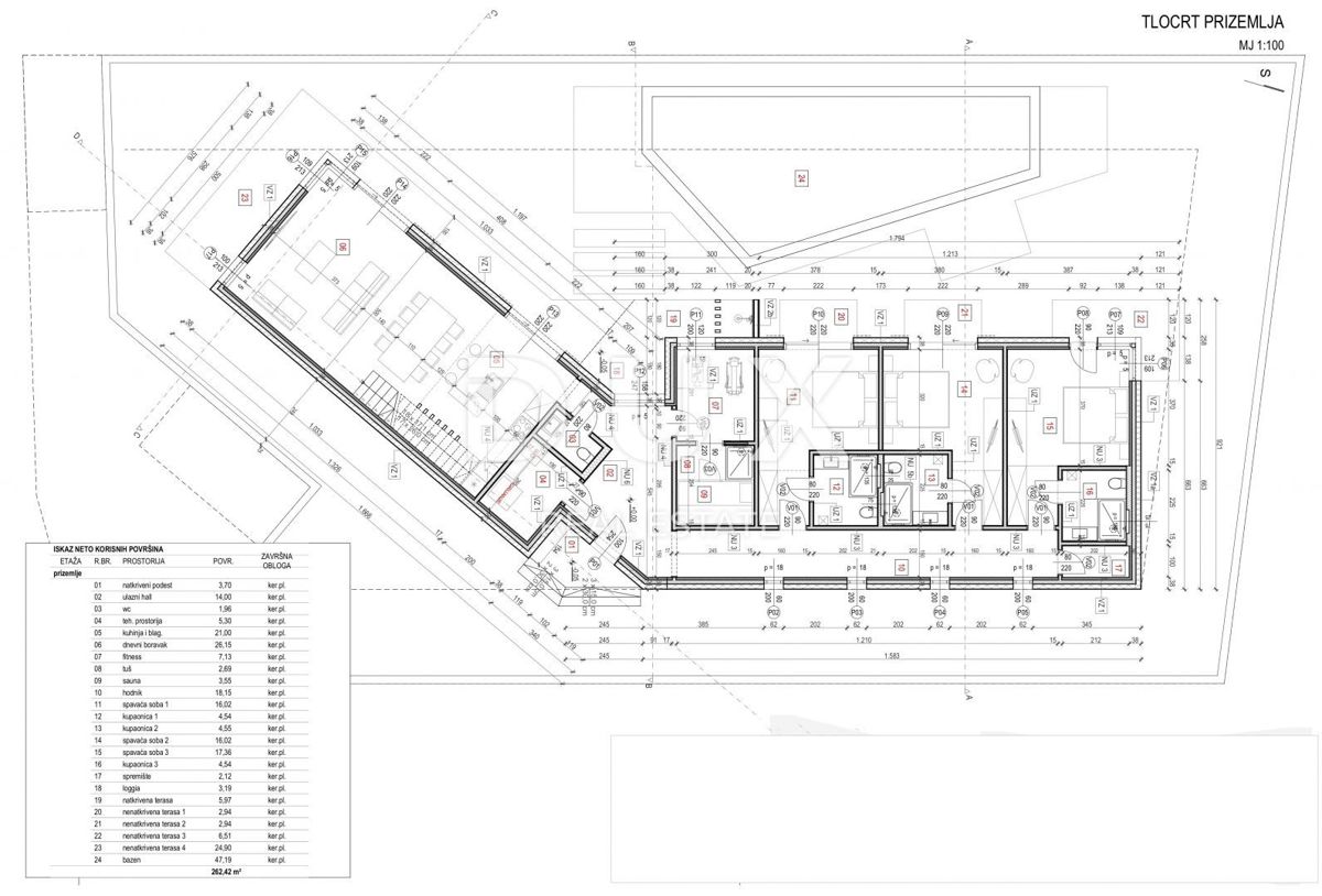 ISTRIA, SVETVINČENAT - Terreno edificabile con concessione edilizia 