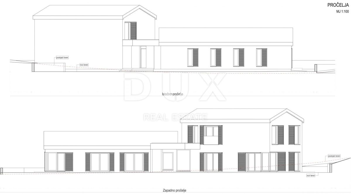 ISTRIA, SVETVINČENAT - Terreno edificabile con concessione edilizia 