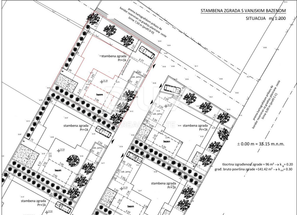 Terreno Rtina, Ražanac, 3.162m2