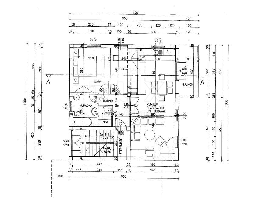 Appartamento Permani, Matulji, 7m2