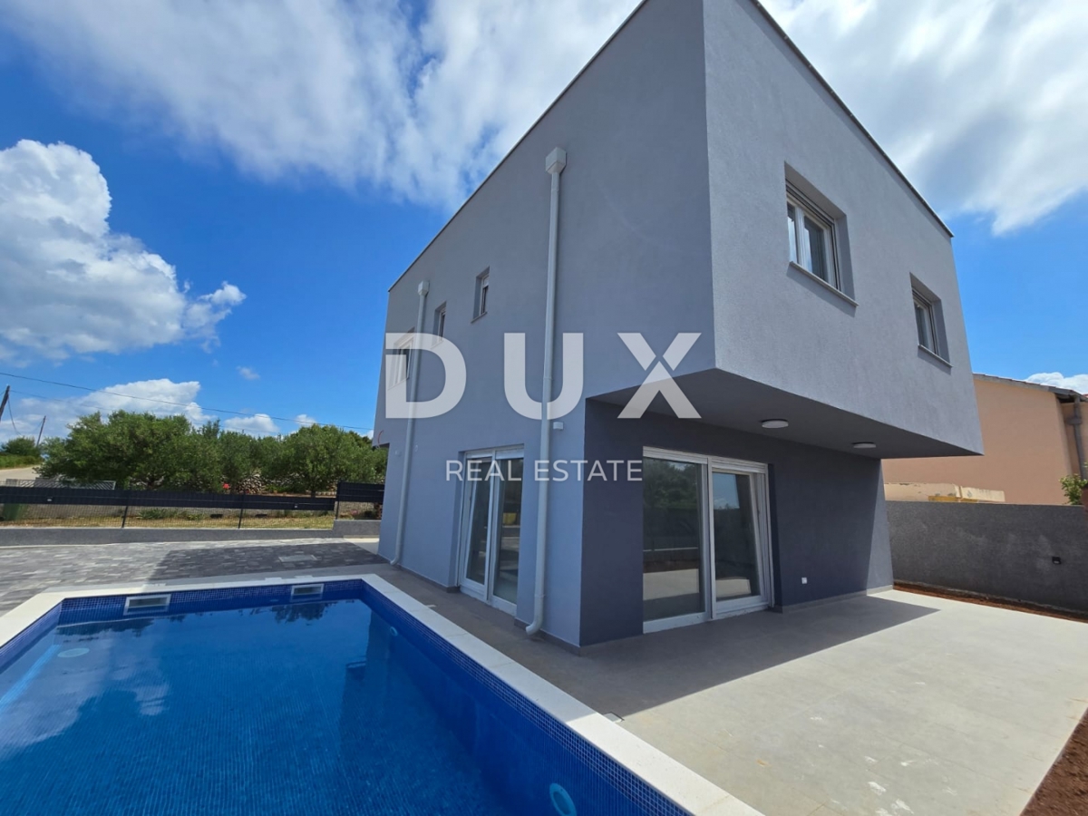 ZADAR, VIR - Casa moderna con piscina S2 - Vista mare!