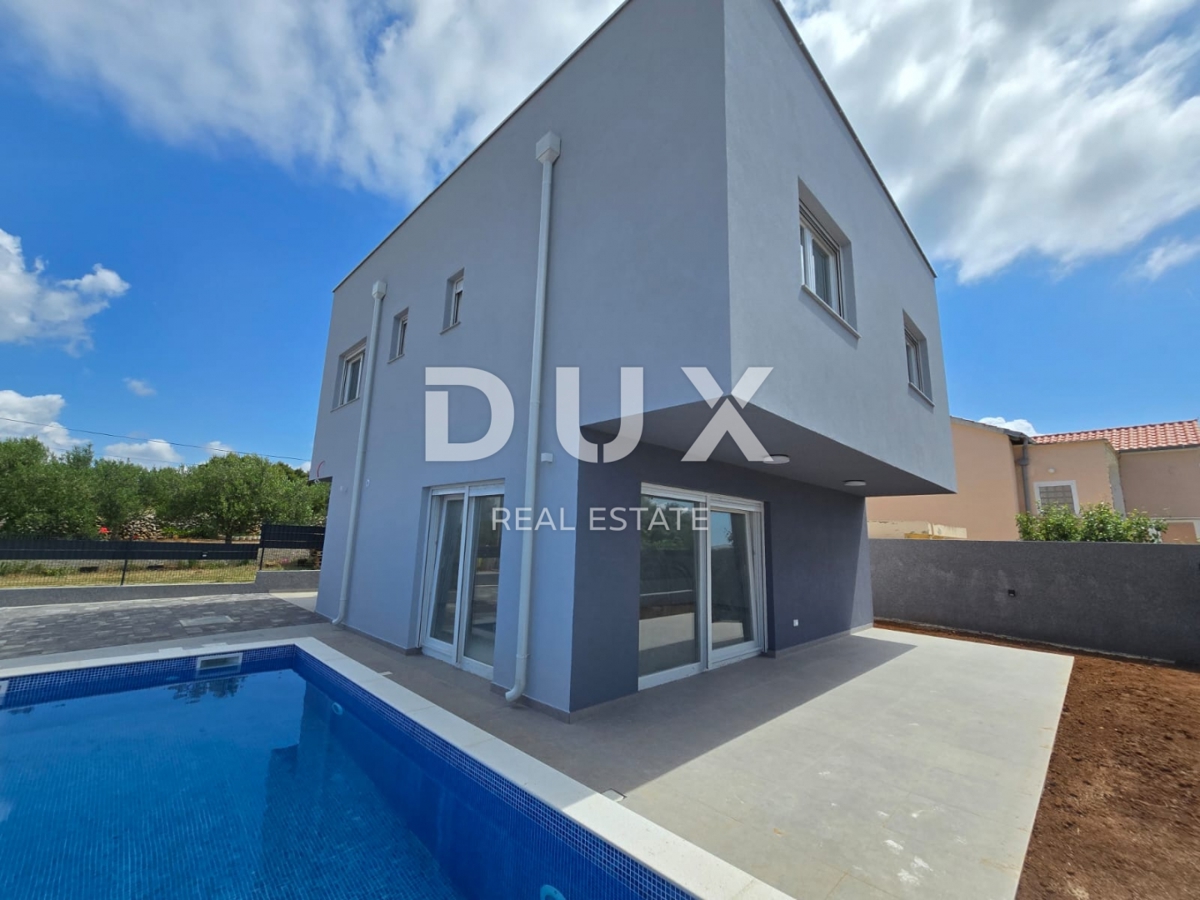 ZADAR, VIR - Casa moderna con piscina S2 - Vista mare!
