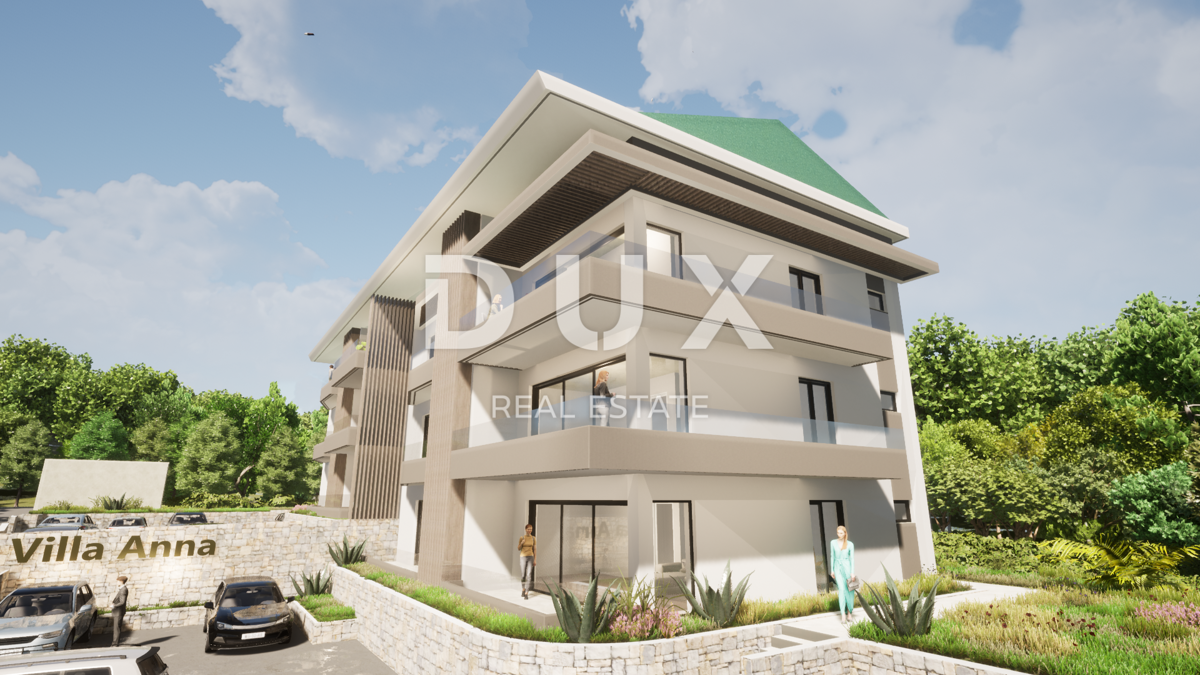 OPATIJA, IKA - appartamento con attrezzatura di alta qualità, terrazza e bellissima vista sul mare
