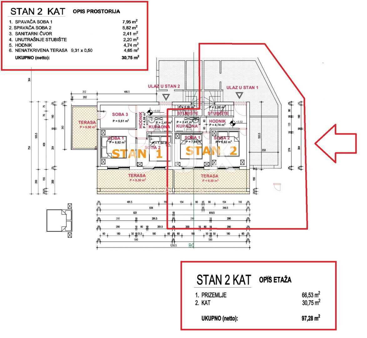 Appartamento Bregi, Matulji, 100m2