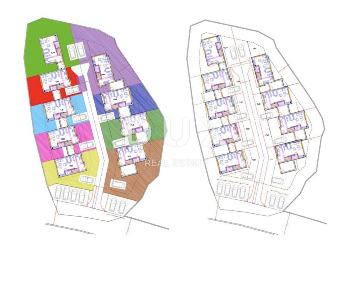 ISTRIA, PARENZO - Terreno edificabile ad alto potenziale con progettazione concettuale