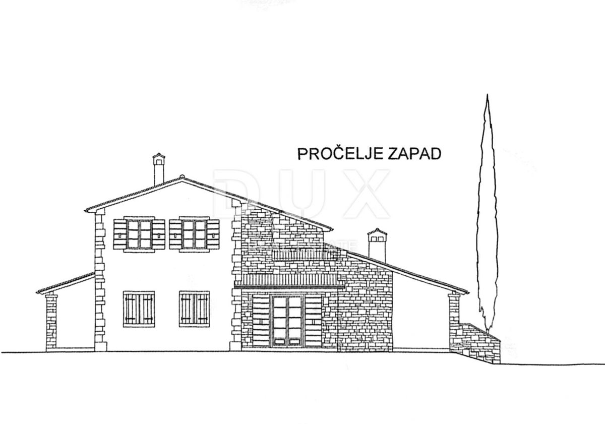 ISTRIA, TINJAN - Casa rurale con piscina