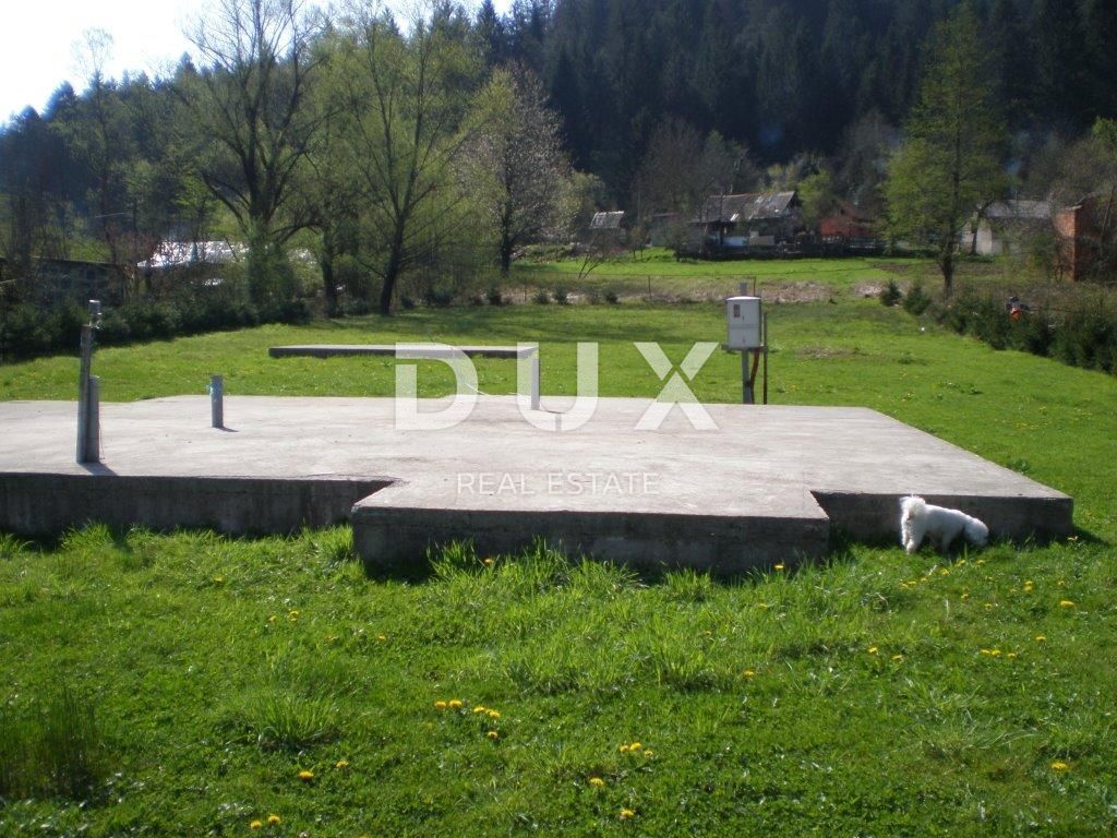 GORSKI KOTAR, Kupska dolina - terreno edificabile con progetto