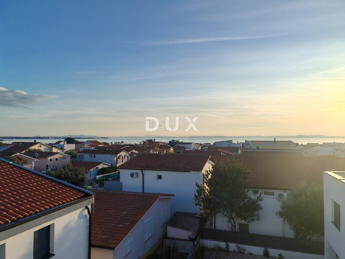 ZADAR, VIR - Appartamento di alta qualità con terrazza sul tetto e splendida vista sul mare! Nuova costruzione! S3