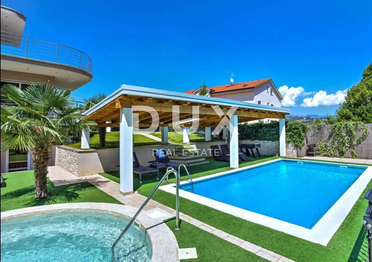 OPATIJA, POBRI - casa privata con piscina e garage in un villaggio tranquillo, vicino a Opatija