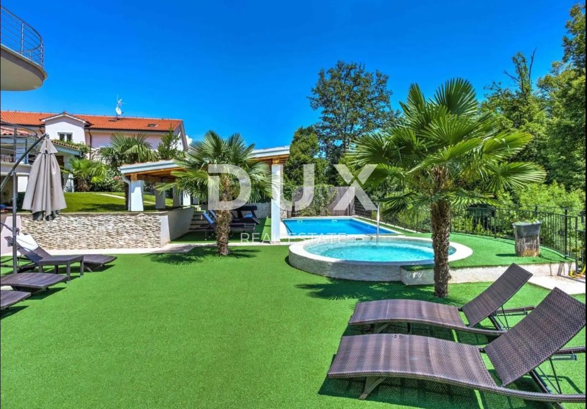 OPATIJA, POBRI - casa privata con piscina e garage in un villaggio tranquillo, vicino a Opatija