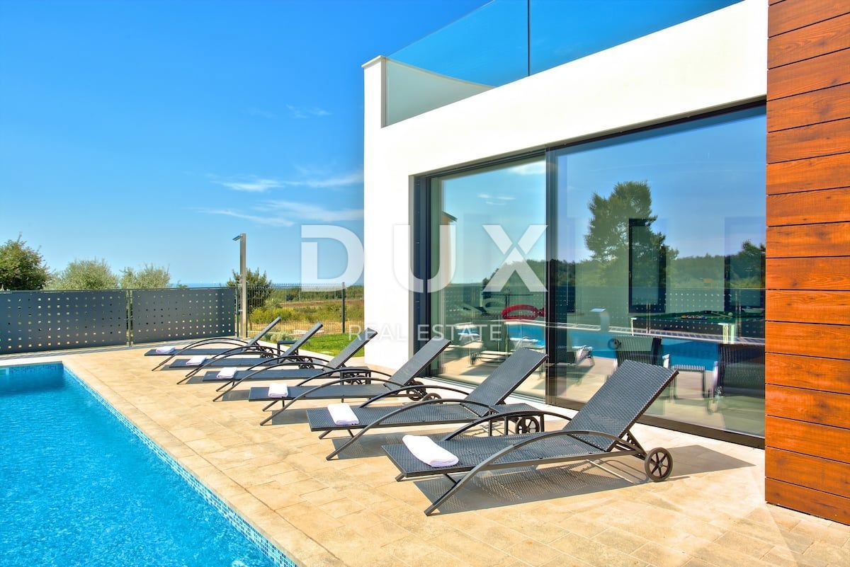 ISTRIA, VIŠNJAN - Moderna villa di lusso con vista mare